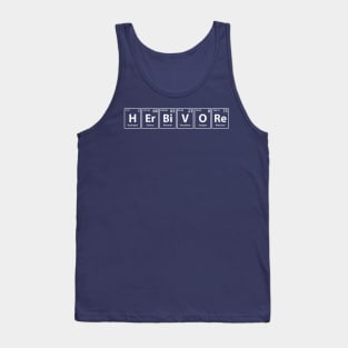 Herbivore (H-Er-Bi-V-O-Re) Periodic Elements Spelling Tank Top